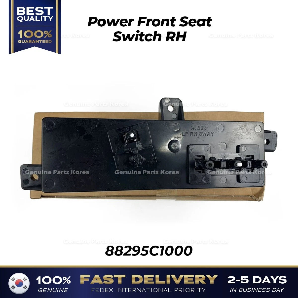 ⭐Genuine⭐ Power Front Seat Switch RH 88295C1000 for Hyundai Sonata Kia Sedona