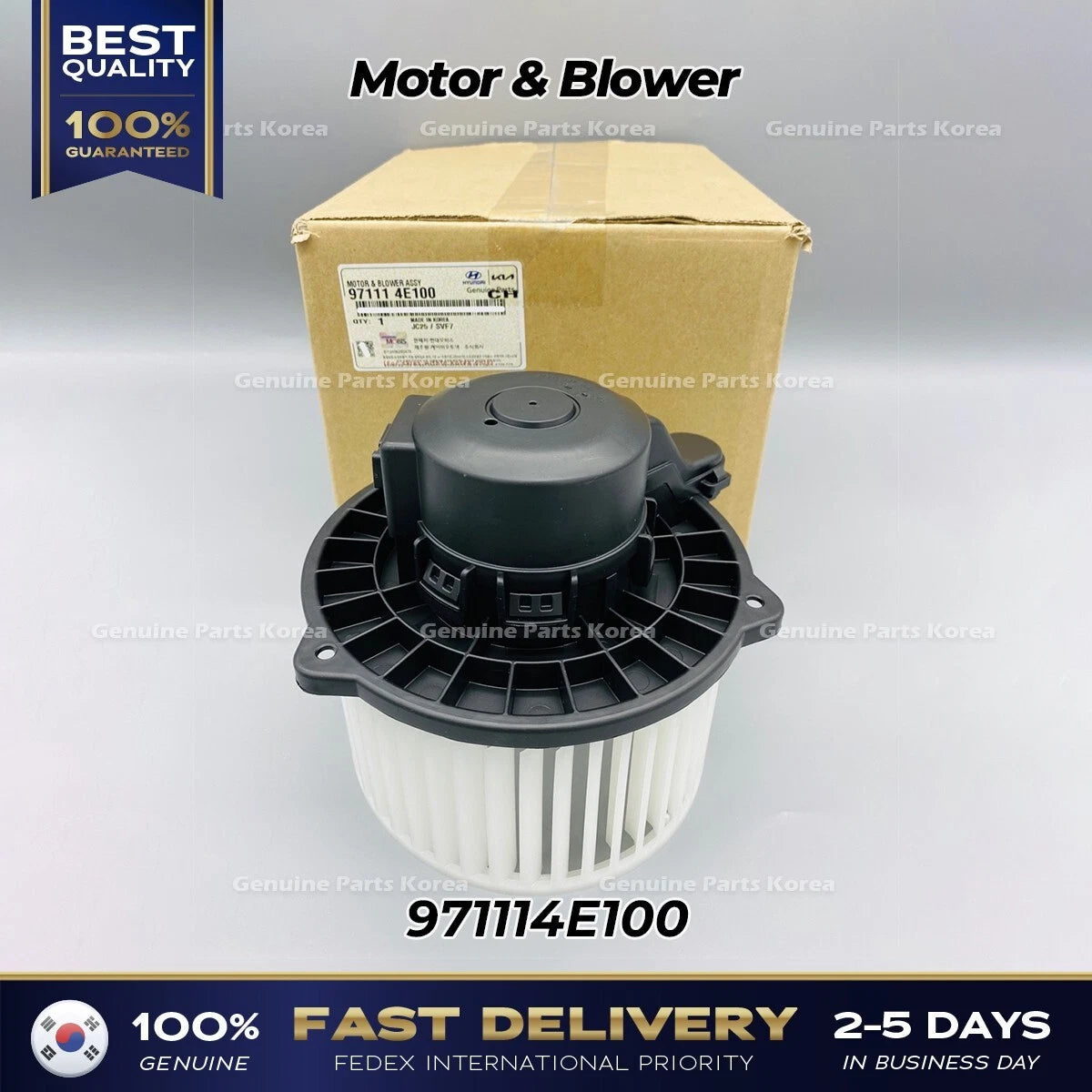 ⭐Genuine⭐ Motor & Blower 971114E100 for Hyundai H100 Kia K2500