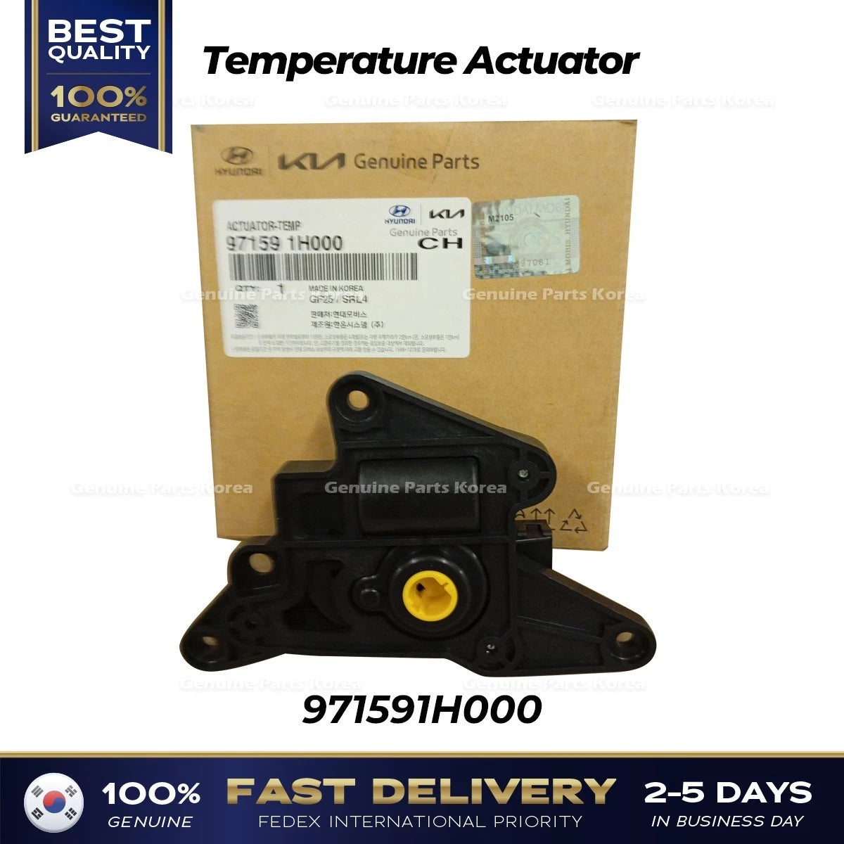 ⭐Genuine⭐ Temperature Actuator 971591H000 for Hyundai Elantra Kia Ceed