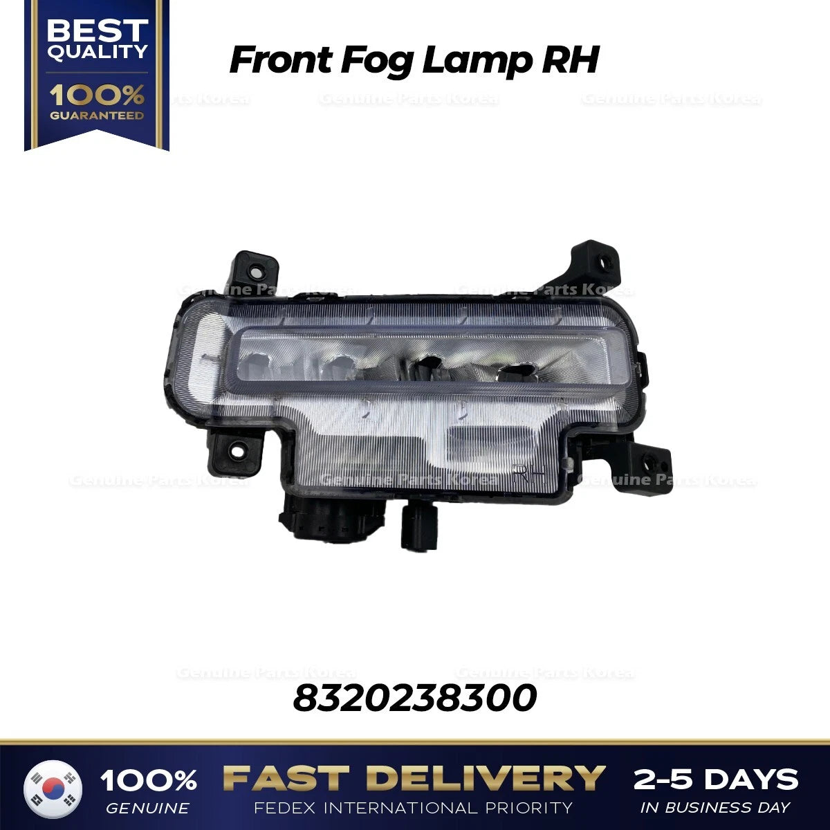 ⭐Genuine⭐ Front Fog Lamp RH 8320238300 for Ssangyong Rexton Sports