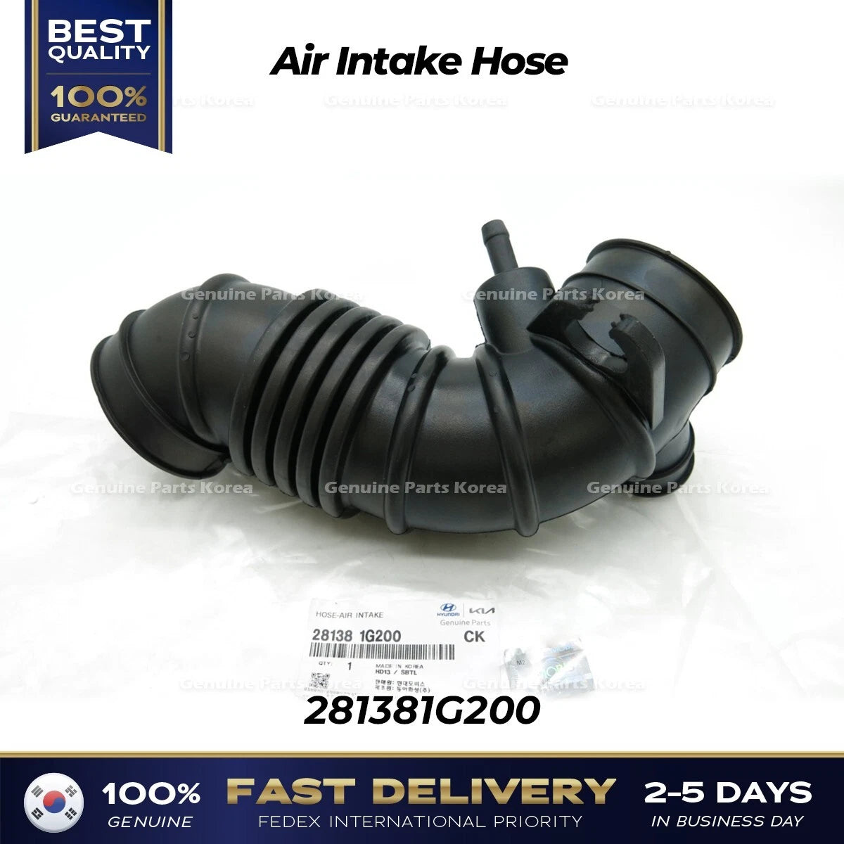 ⭐Genuine⭐ Air Intake Hose 281381G200 for Hyundai Accent Kia Rio