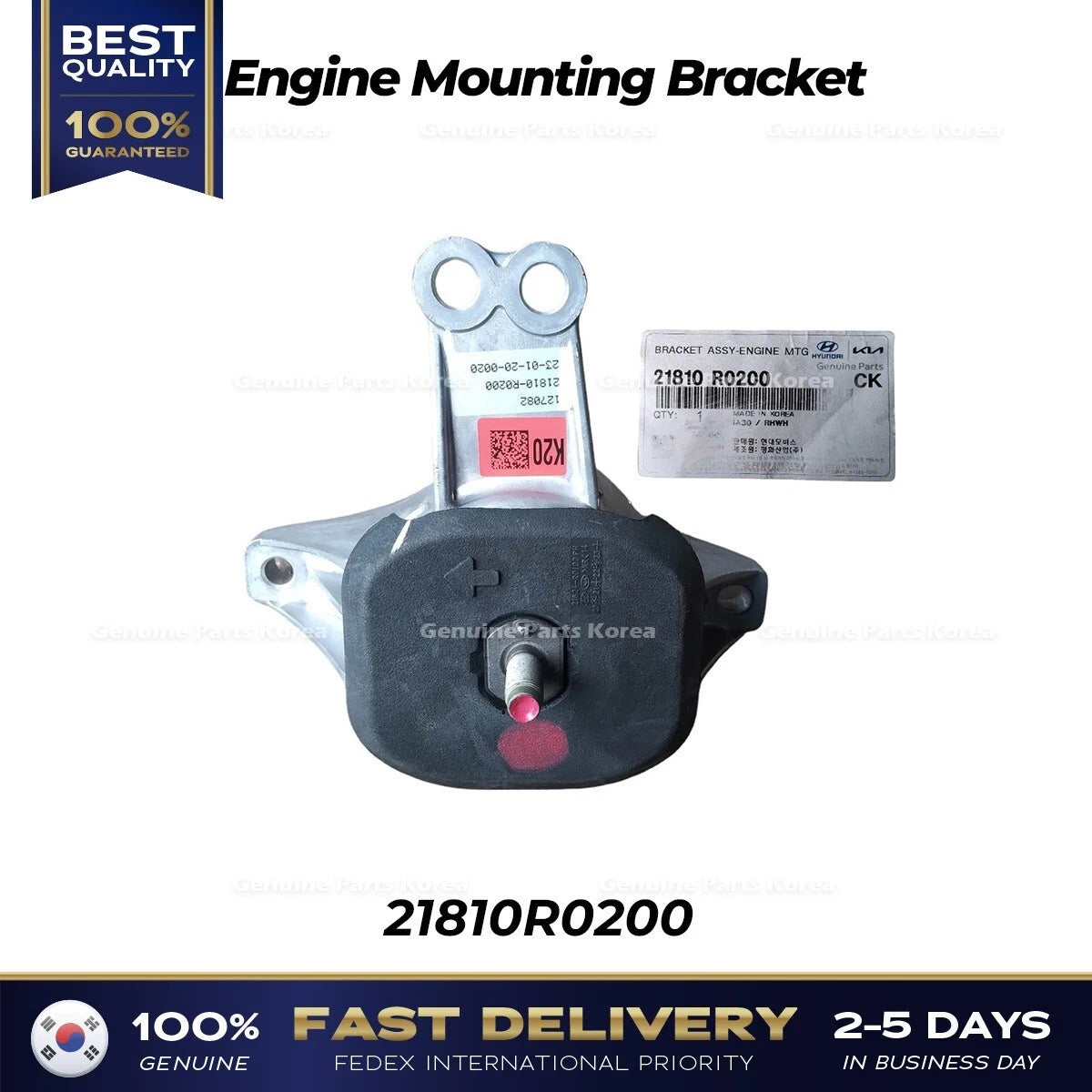 ⭐Genuine⭐ Engine Mounting Bracket 21810R0200 for Kia Carnival