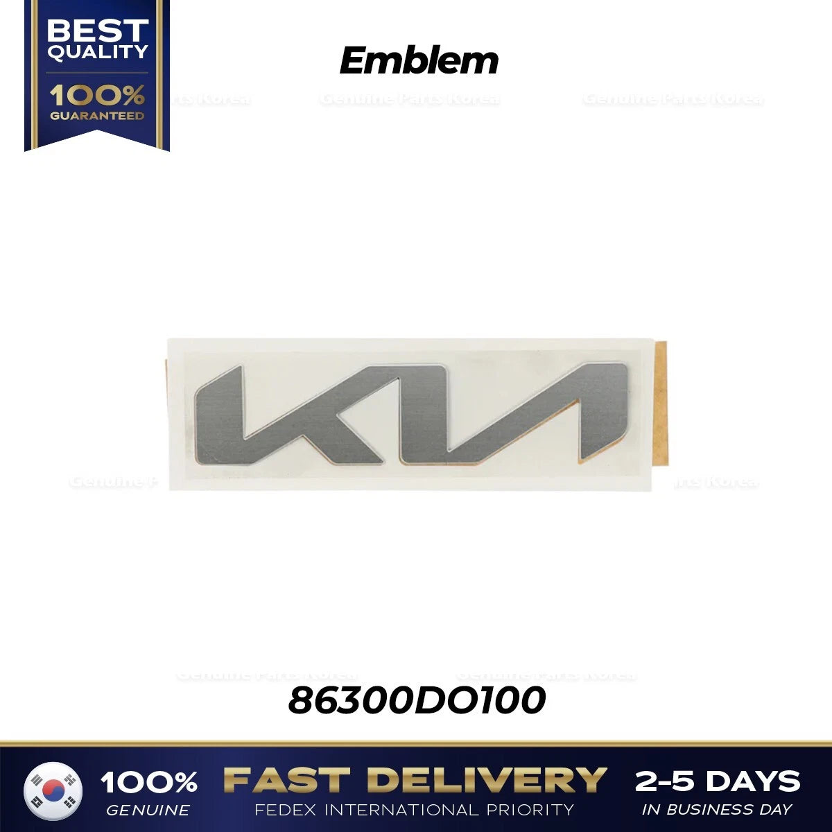 ⭐Genuine⭐ Emblem 86300DO100 for Kia EV9