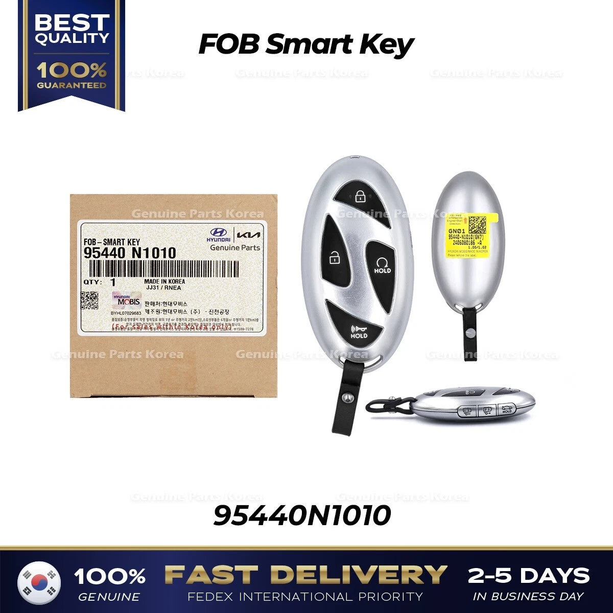 ⭐Genuine⭐ FOB Smart Key 95440N1010 for Hyundai Grandeur