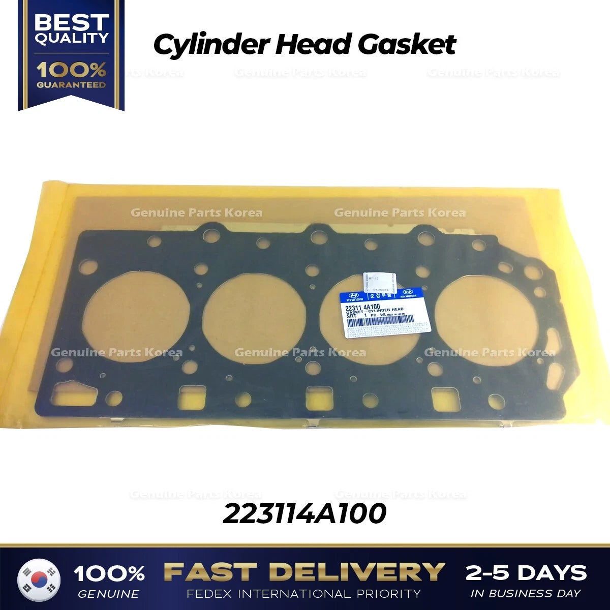⭐Genuine⭐ Cylinder Head Gasket 223114A100 for Hyundai H1 H300 I800 H100 Starex