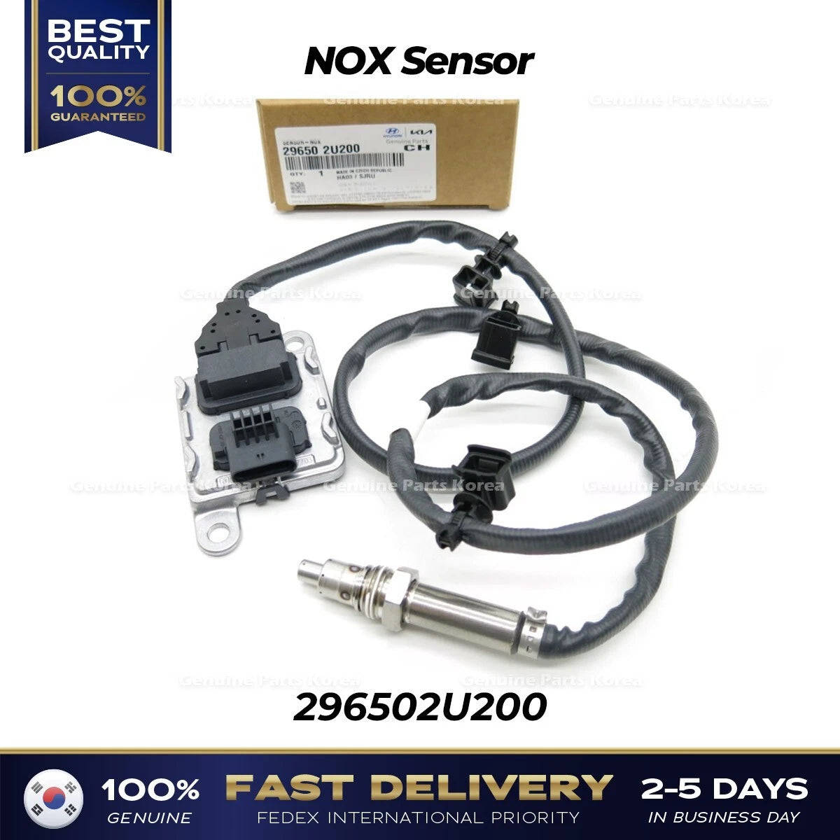 ⭐Genuine⭐ NOX Sensor 296502U200 for Hyundai Tuscon Kia Sportage