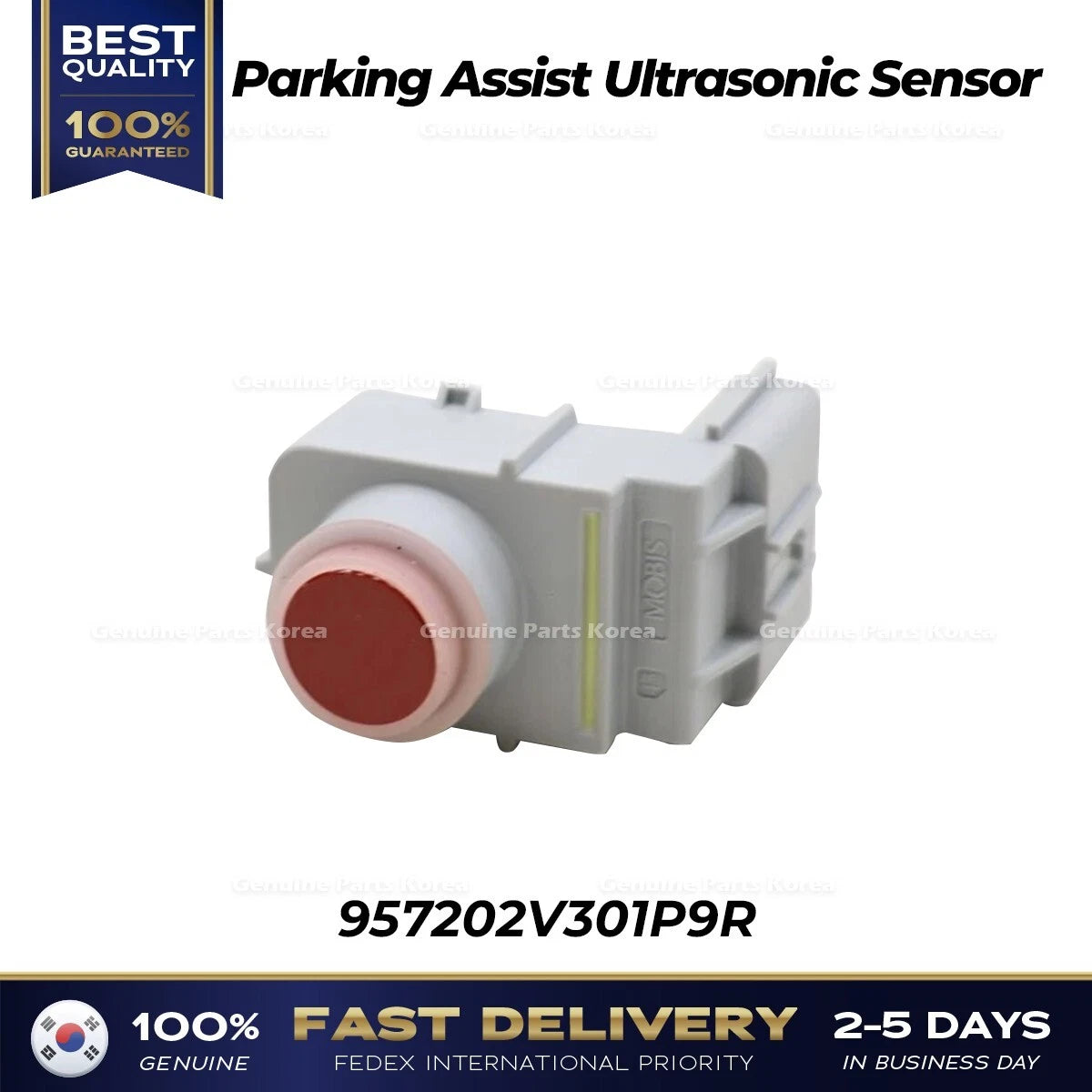 ⭐Genuine⭐ Parking Assist Ultrasonic Sensor 957202V301P9R for Hyundai Veloster