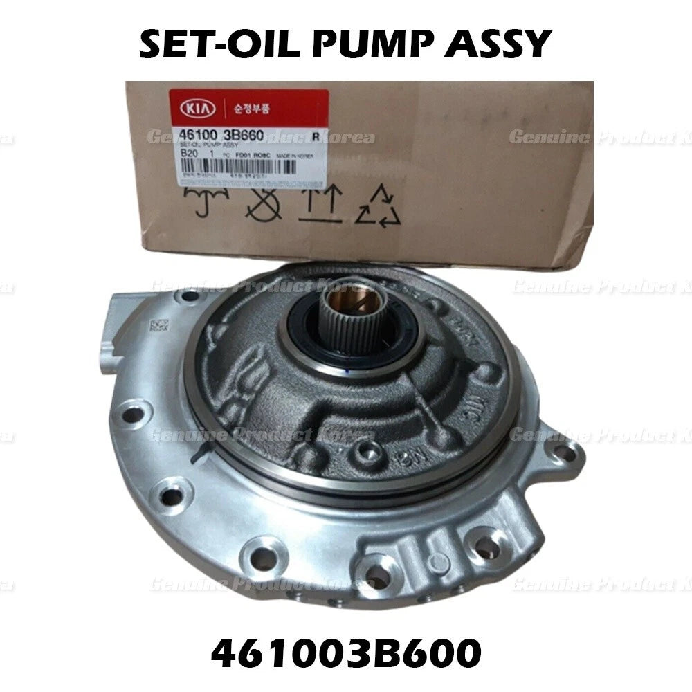 ⭐Genuine⭐ OIL PUMP ASSY SET 461003B600 for Hyundai & Kia