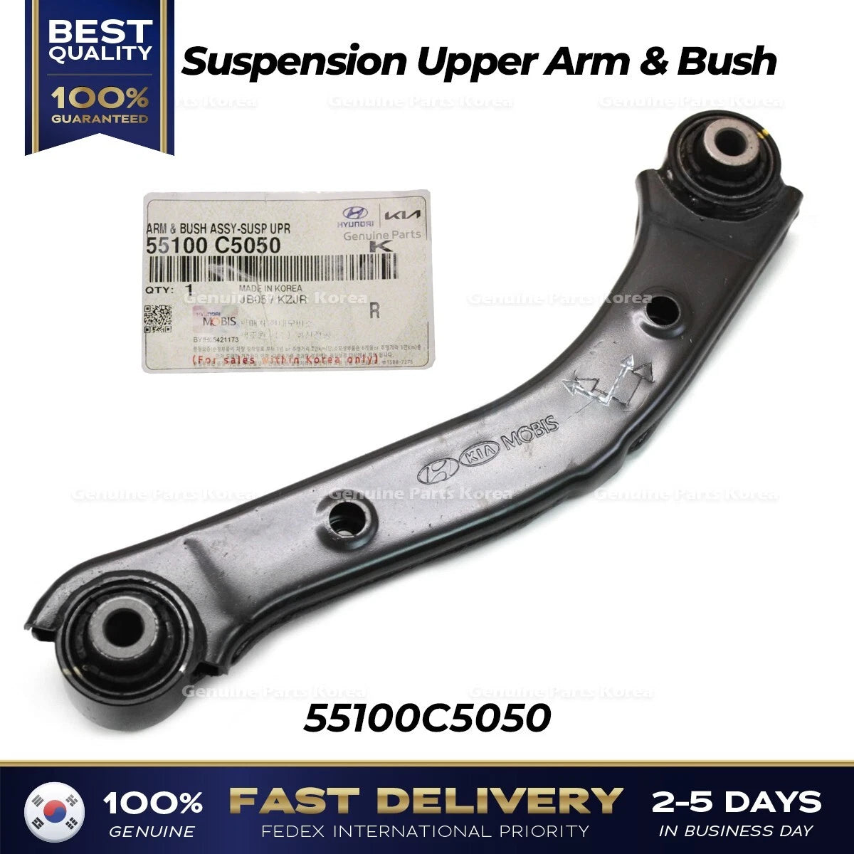 ⭐Genuine⭐ Suspension Upper Arm & Bush 55100C5050 for Kia Sorento