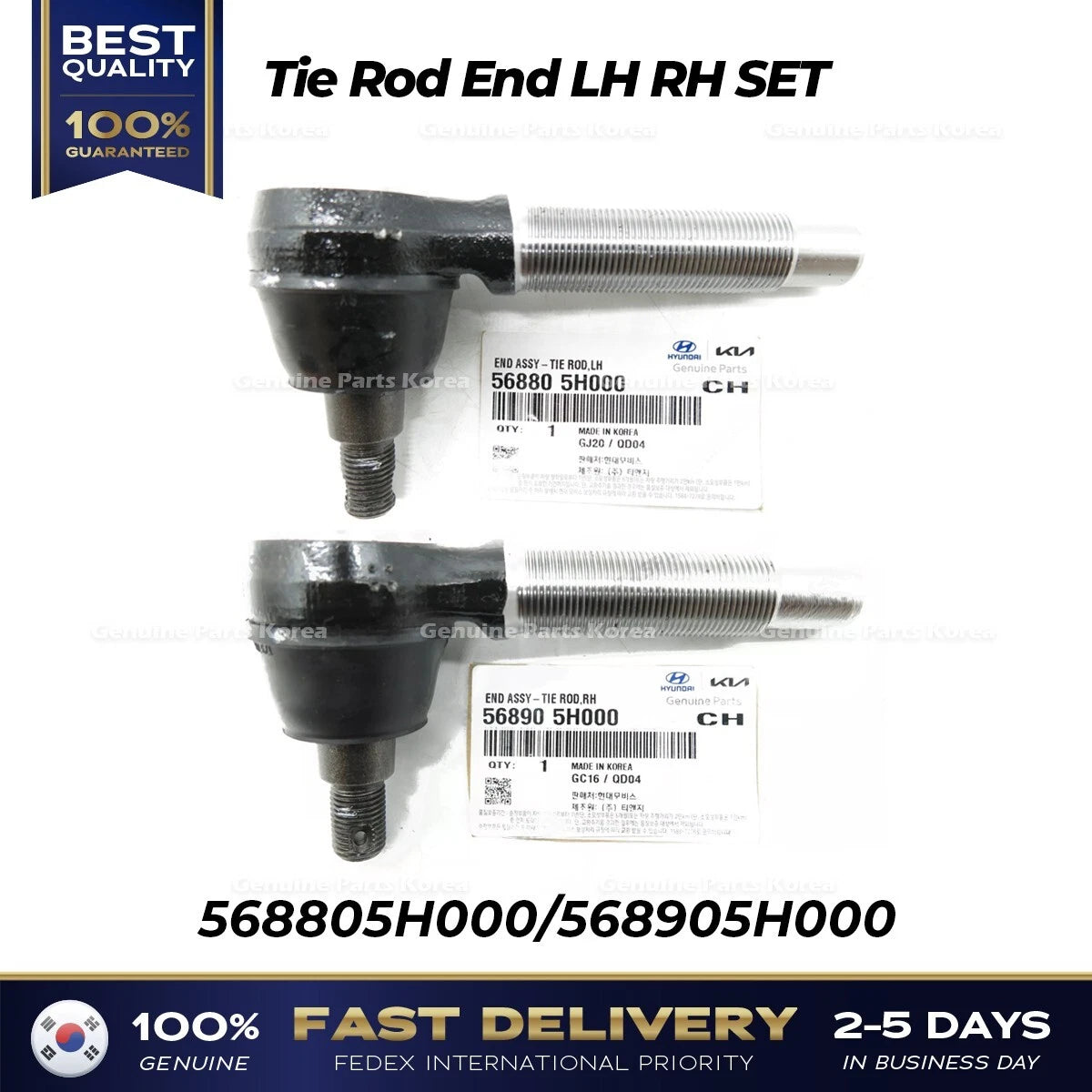 ⭐Genuine⭐ Tie Rod End LH RH SET for Hyundai E-Mighty Mighty II