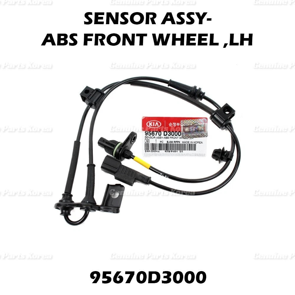 ⭐Genuine⭐ ABS Wheel Speed Sensor FRONT LEFT 95670D3000 for Tucson Sportage