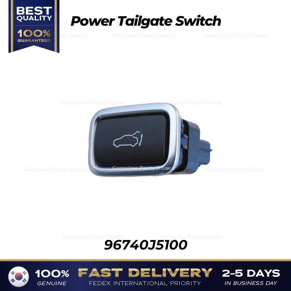 ⭐Genuine⭐ Power Tailgate Switch 96740J5100 for Kia Stinger