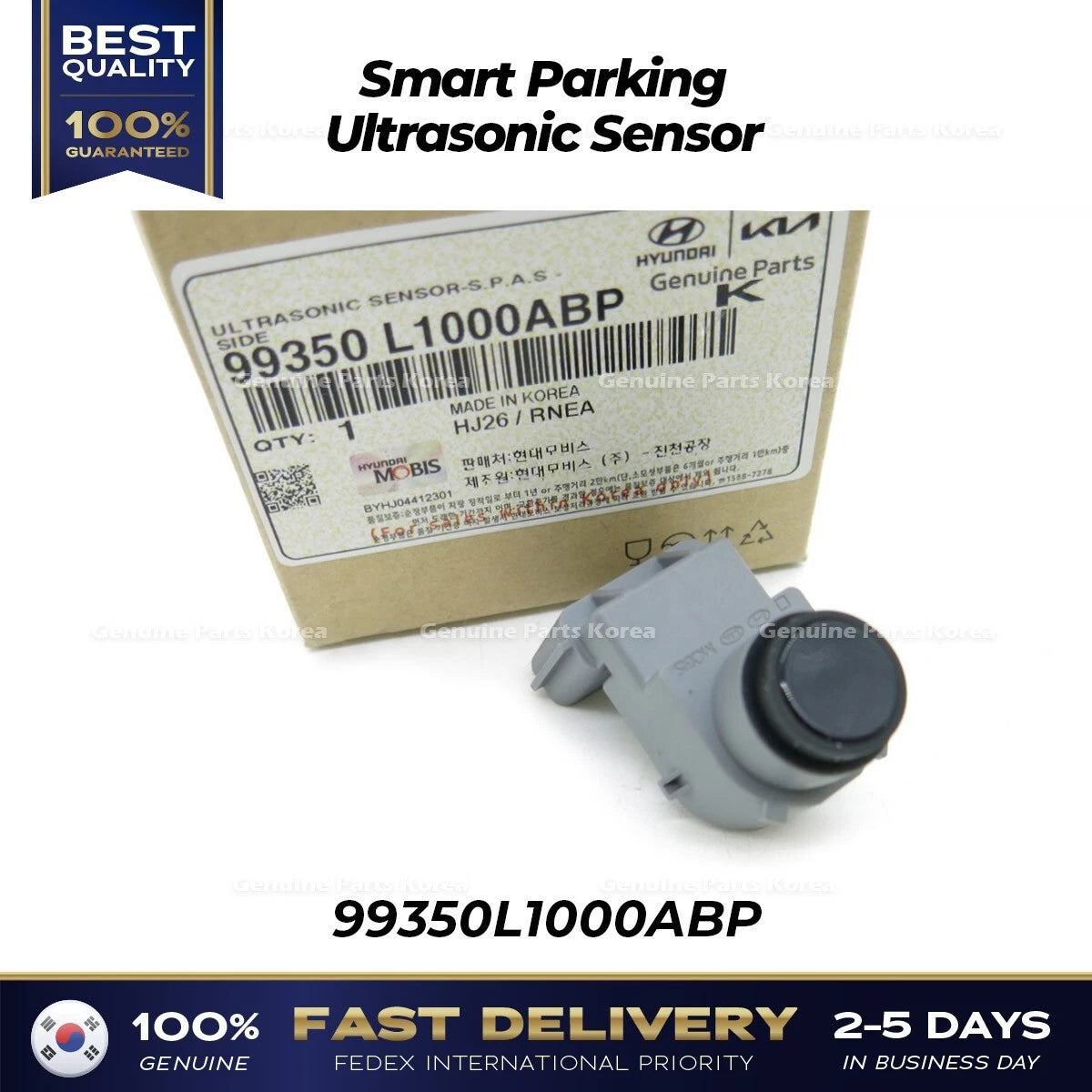 ⭐Genuine⭐ Smart Parking Ultrasonic Sensor 99350L1000ABP for Kia EV6