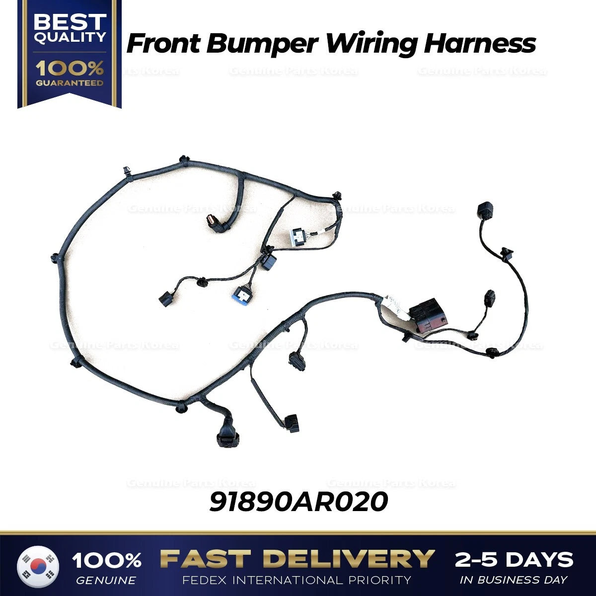 ⭐Genuine⭐ Front Bumper Wiring Harness 91890AR020 for Hyundai Genesis GV70