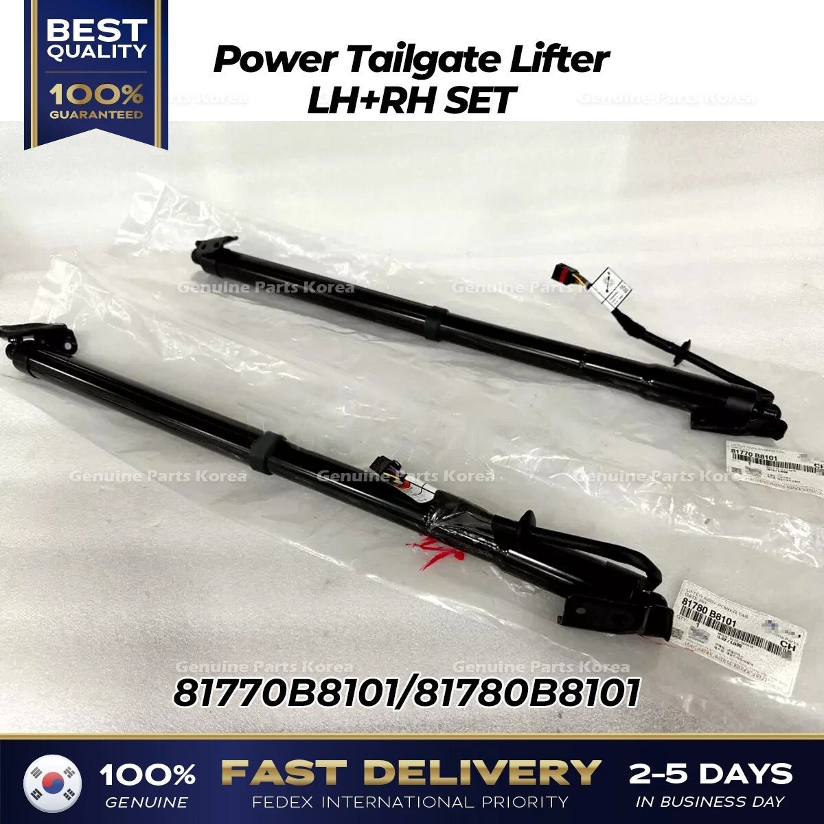 ⭐Genuine⭐ Power Tailgate Lifter LH RH SET for Hyundai Santa Fe