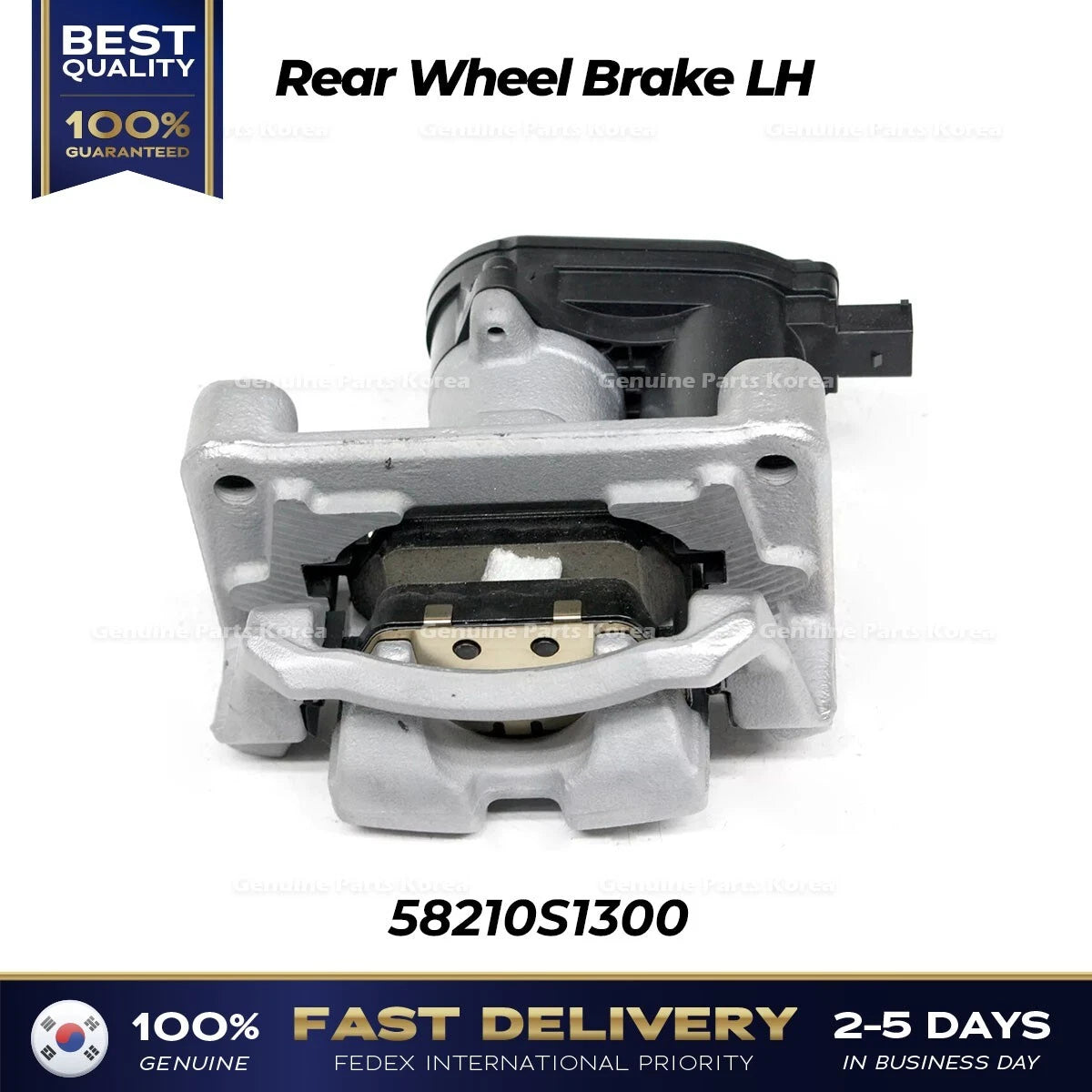 ⭐Genuine⭐ Rear Wheel Brake LH 58210S1300 for Hyundai Santa Fe