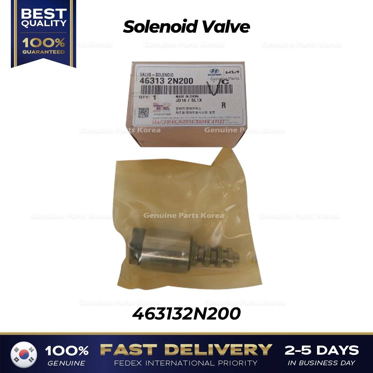 ⭐Genuine⭐ Solenoid Valve 463132N200 for Hyundai Elantra N Kona N Santa Fe