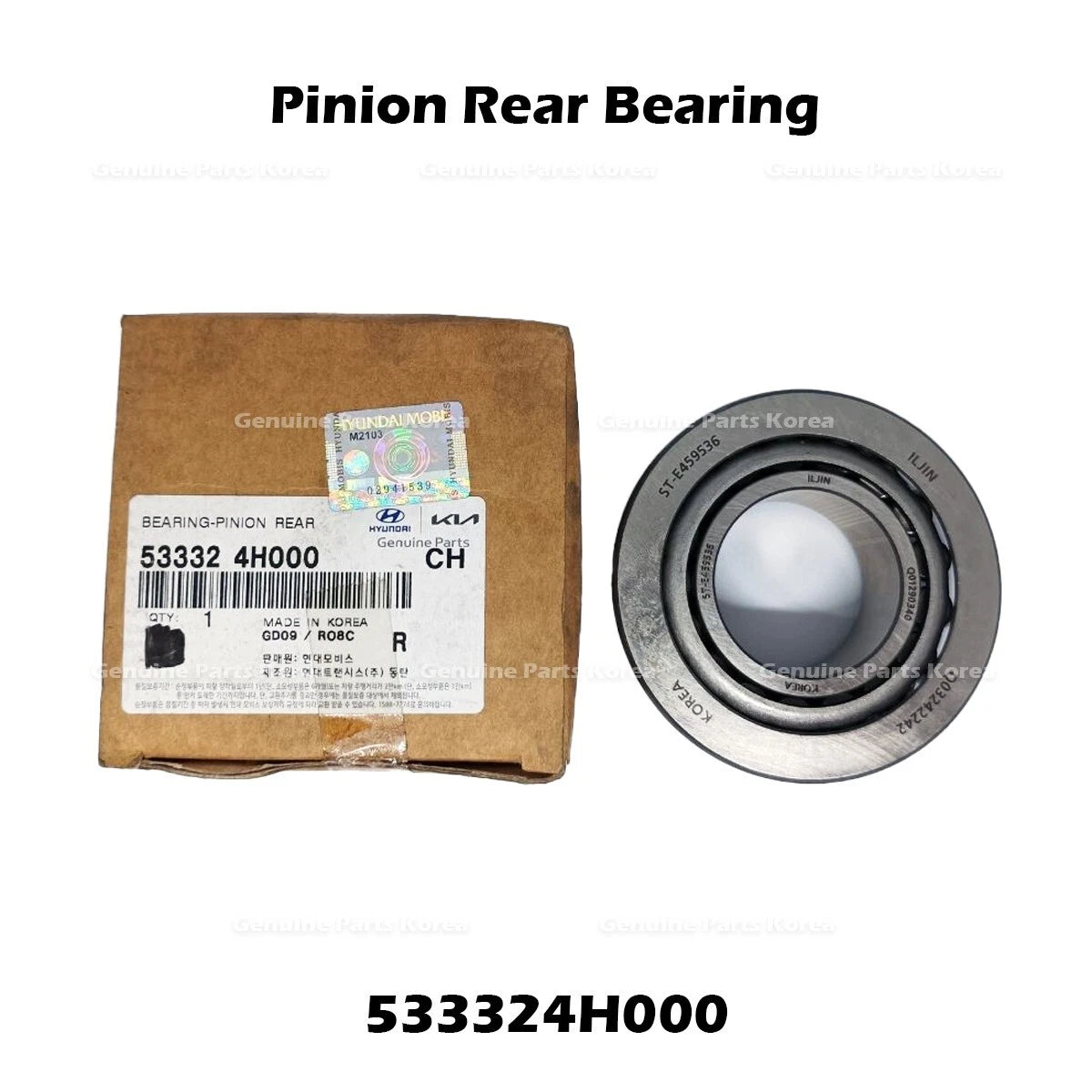 ⭐Genuine⭐ Pinion Rear Bearing 533324H000 for Hyundai Grand Starex