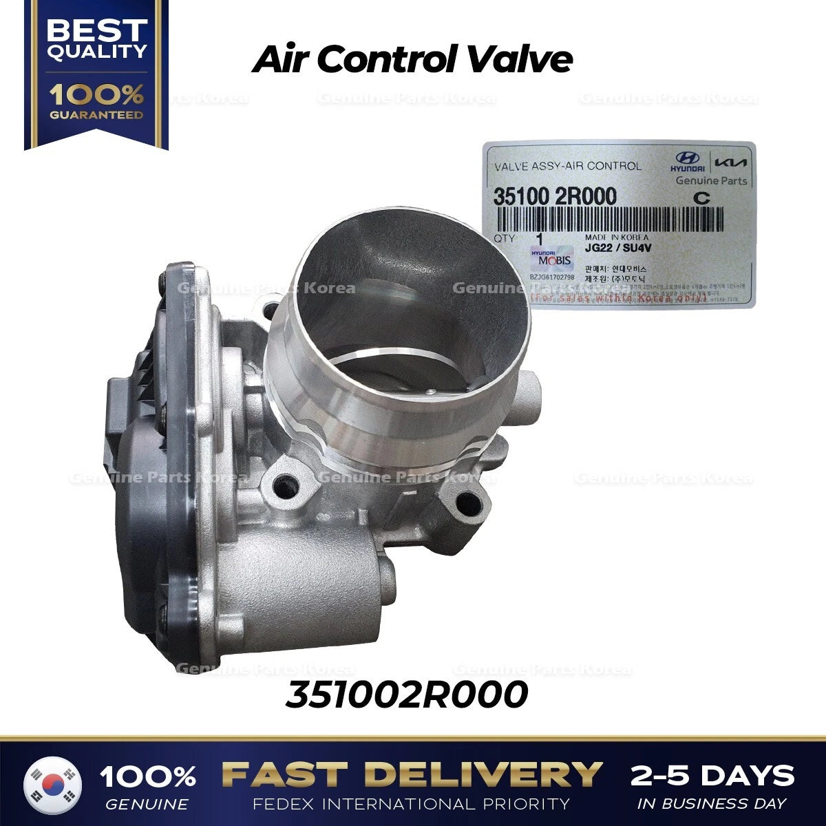 ⭐Genuine⭐ Air Control Valve 351002R000 for Hyundai Tucson Kia Sorento