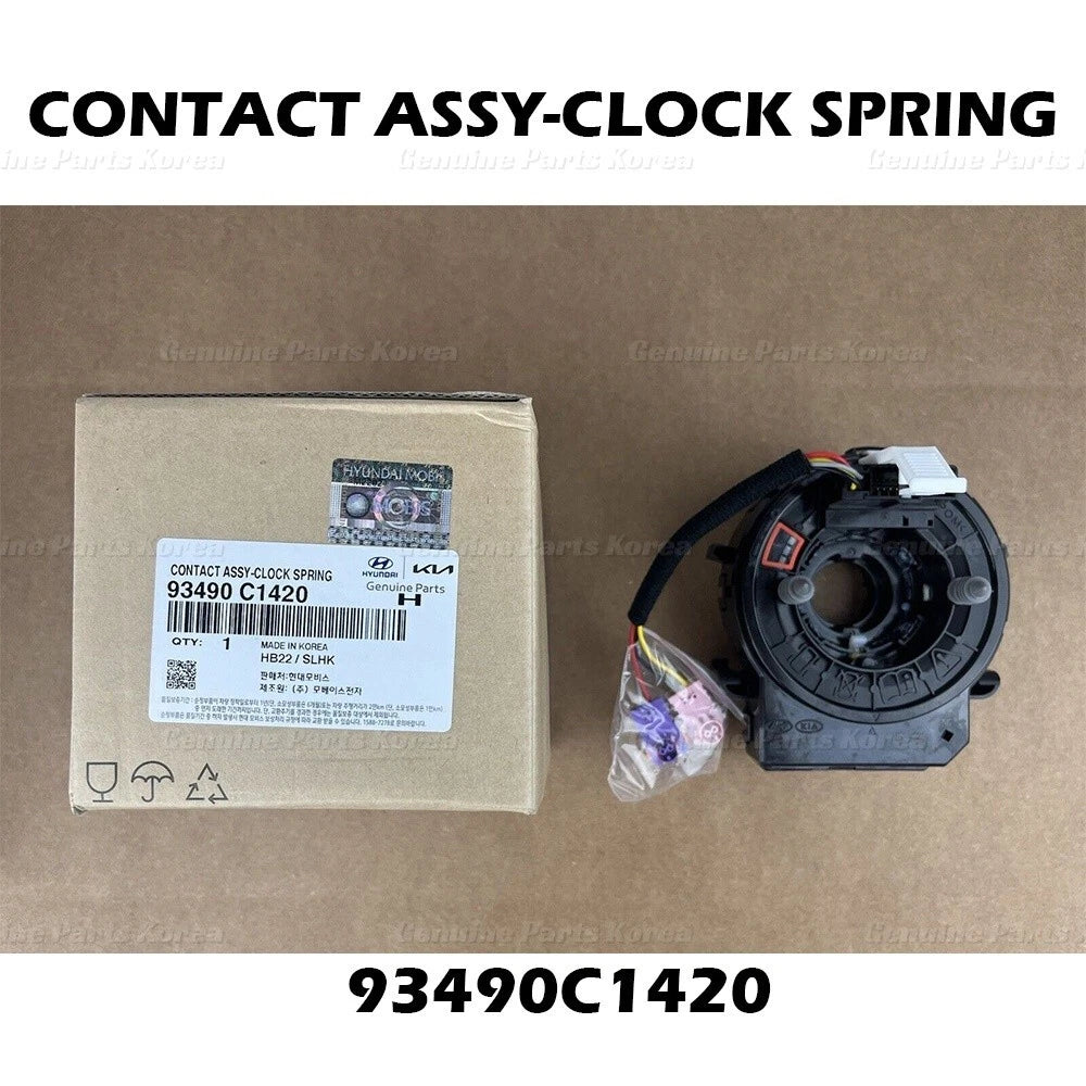 ⭐Genuine⭐ Steering Wheel Clock Spring Contact 93490C1420 for Hyundai Sonata
