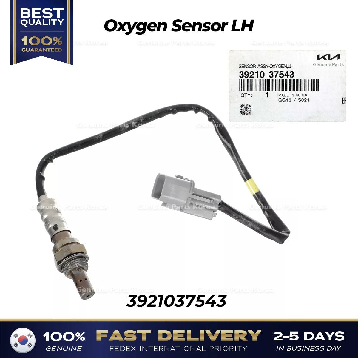 ⭐Genuine⭐ Oxygen Sensor LH 3921037543 for Hyundai Tucson Kia Sportage