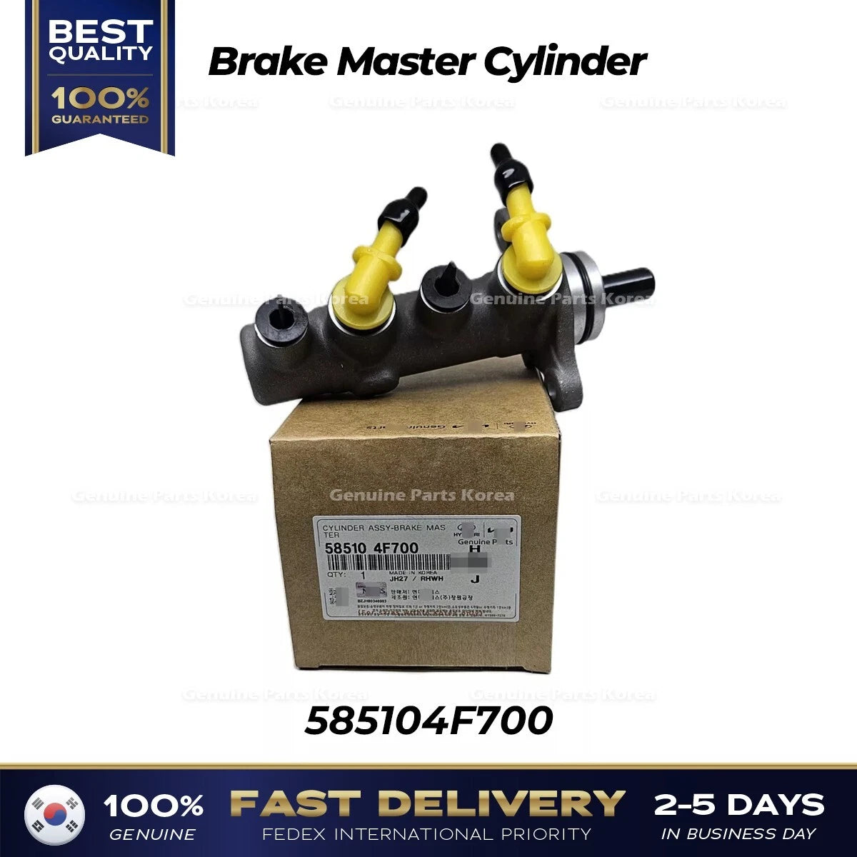 ⭐Genuine⭐ Brake Master Cylinder 585104F700 for Hyundai Porter II H100
