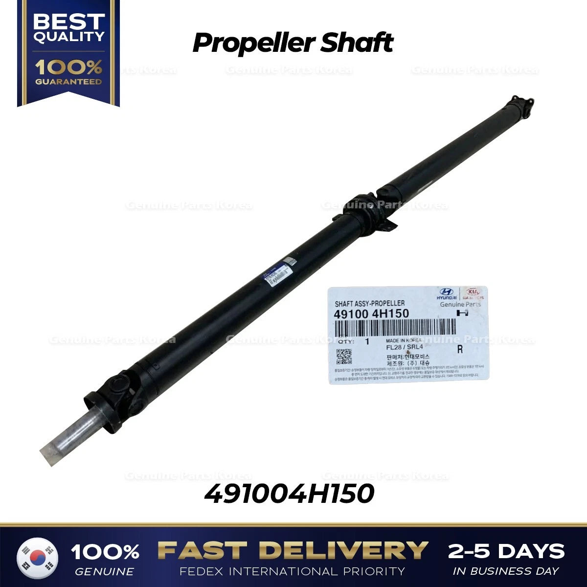 ⭐Genuine⭐ Propeller Shaft 491004H150 for Hyundai H1 Grand Starex