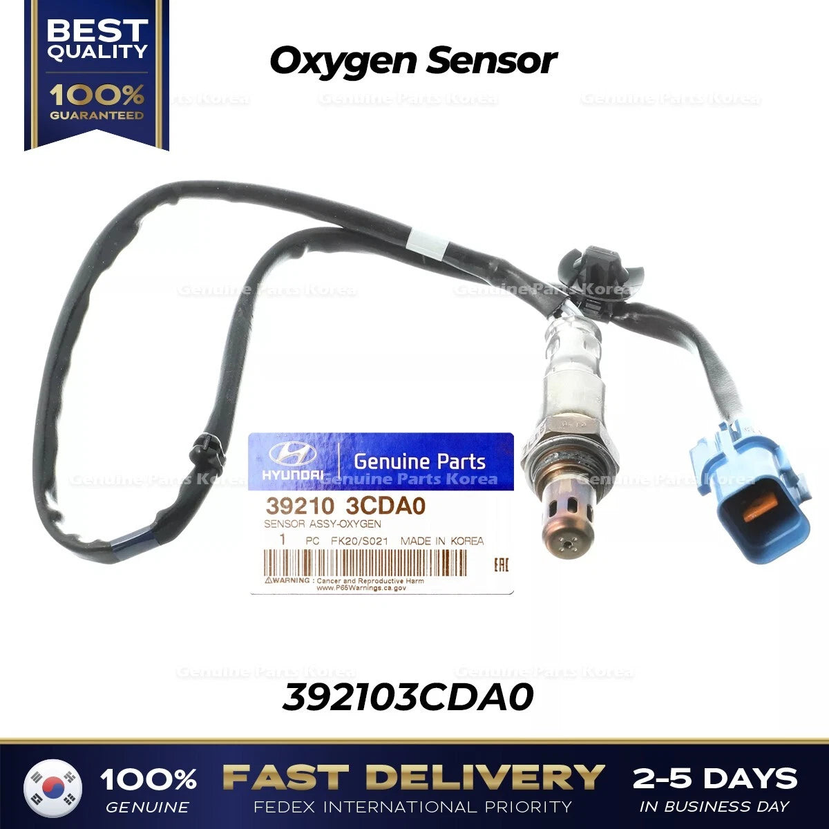 ⭐Genuine⭐ Oxygen Sensor 392103CDA0 for Hyundai Santa Fe Kia Sorento