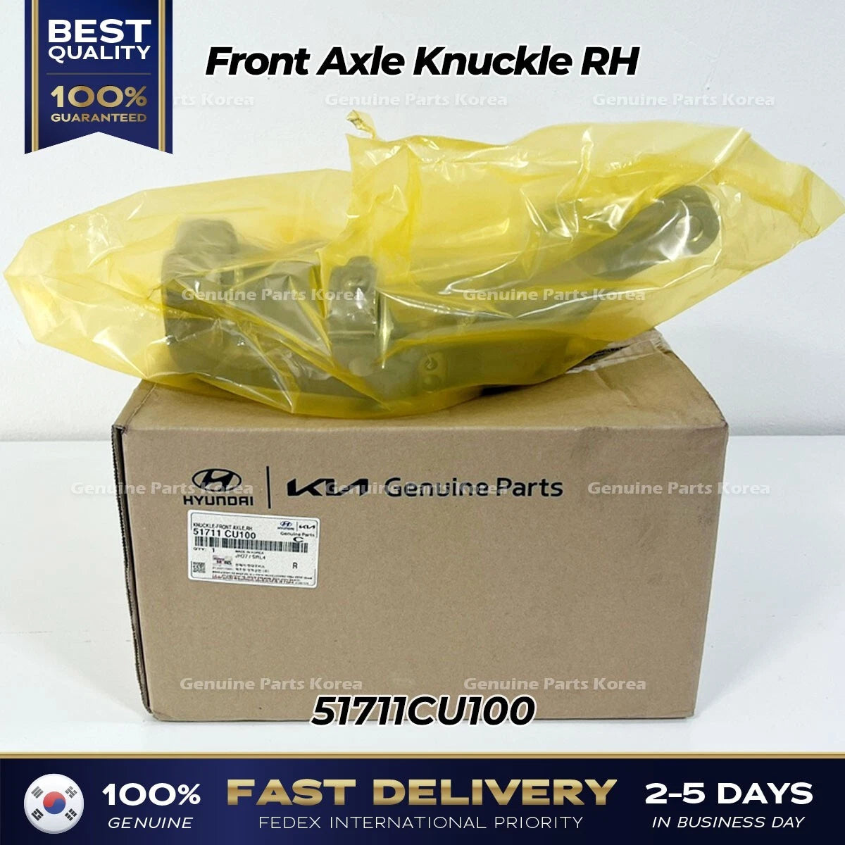 ⭐Genuine⭐ Front Axle Knuckle RH 51711CU100 for Hyundai Genesis GV60 Kia EV6
