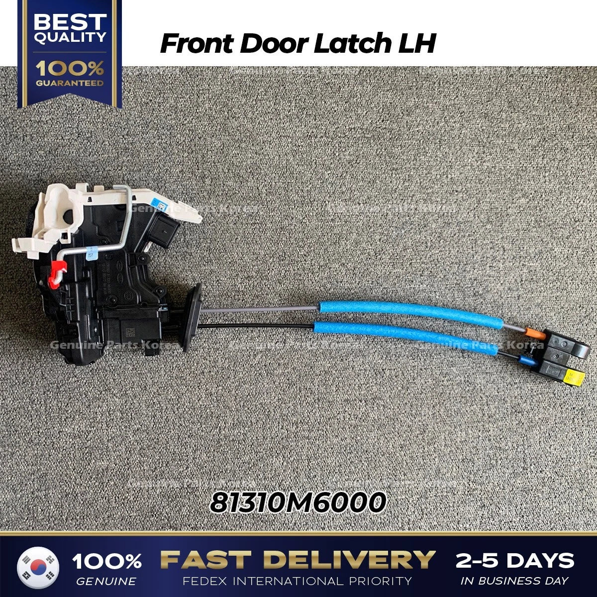 ⭐Genuine⭐ Front Door Latch LH 81310M6000 for Kia Forte