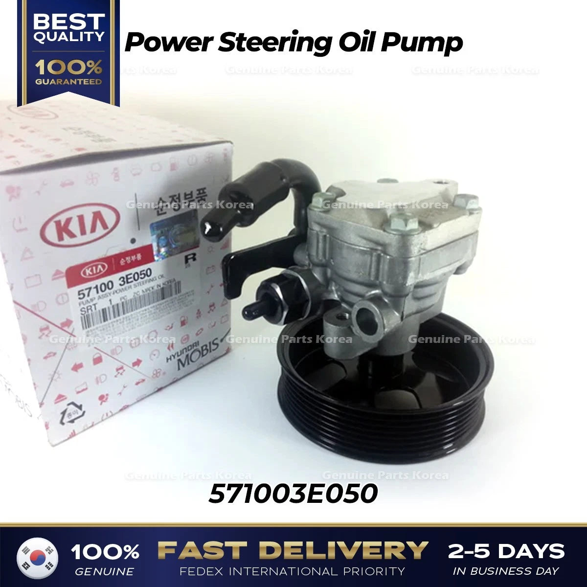 ⭐Genuine⭐ Power Steering Oil Pump 571003E050 for Kia Sorento