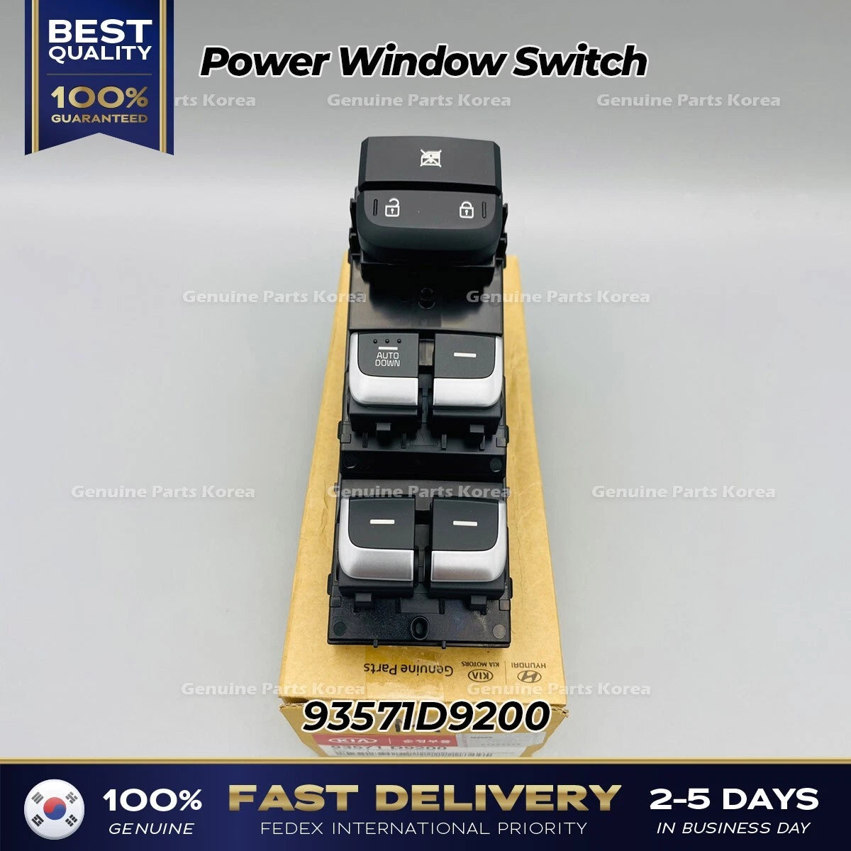 ⭐Genuine⭐ Power Window Switch 93571D9200 for Kia Sportage