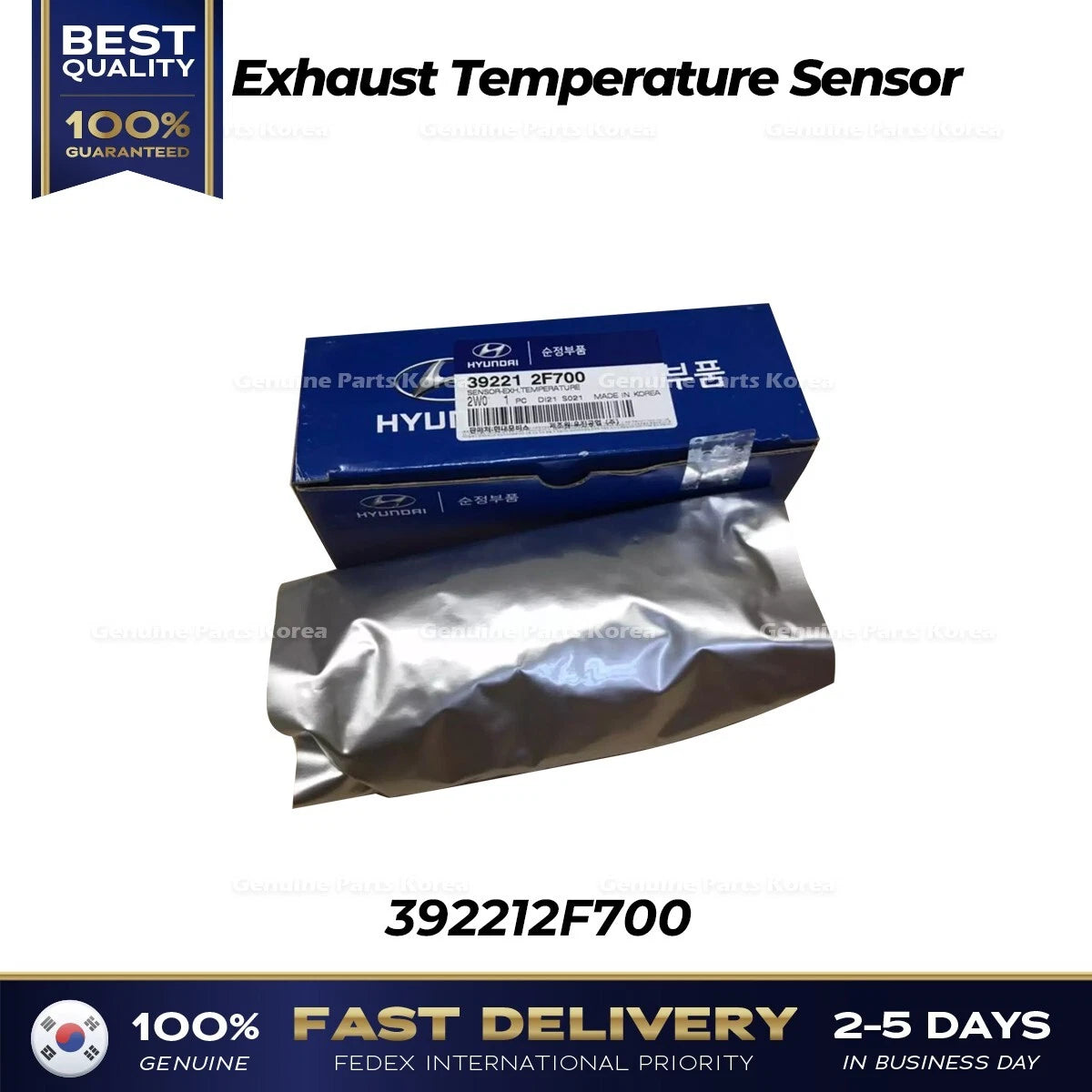 ⭐Genuine⭐ Exhaust Temperature Sensor 392212F700 for Hyundai Tucson Kia Sorento