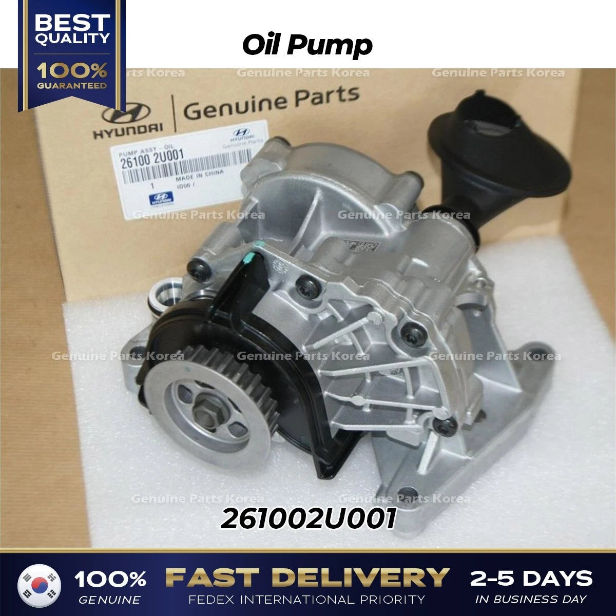⭐Genuine⭐ Oil Pump 261002U001 for Hyundai Kona Kia Seltos