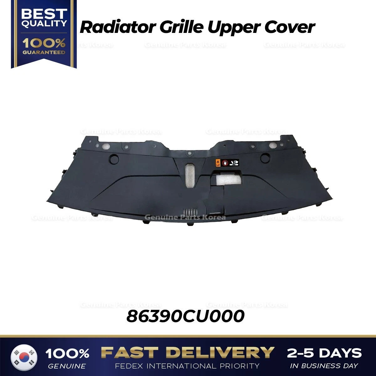 ⭐Genuine⭐ Radiator Grille Upper Cover 86390CU000 for Hyundai Genesis GV60