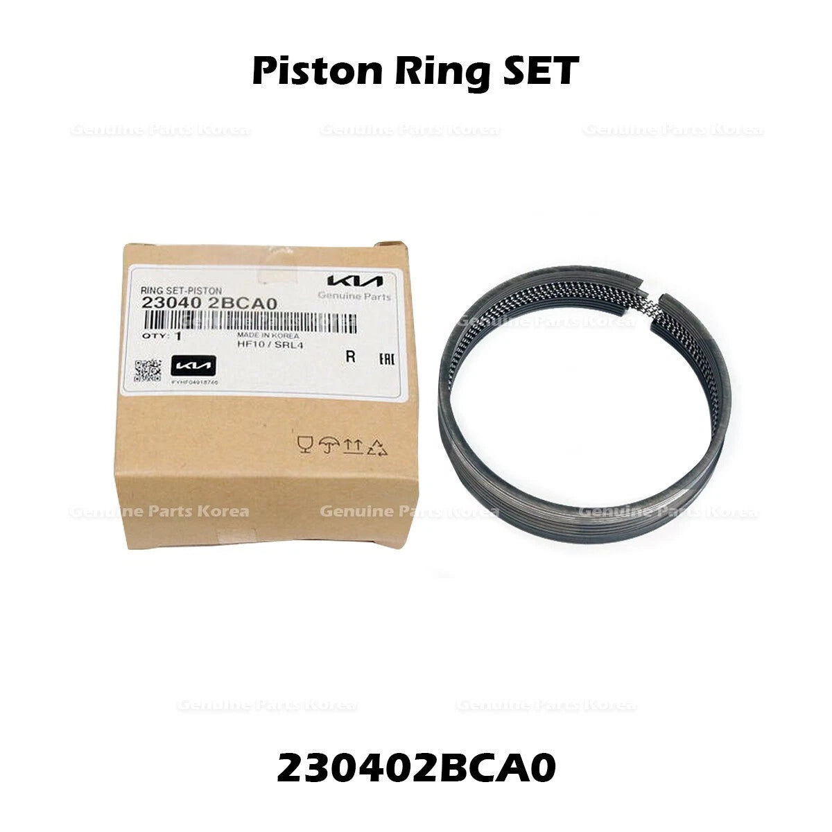 ⭐Genuine⭐ Piston Ring SET 230402BCA0 for Hyundai Kona Sonata Kia Forte Optima