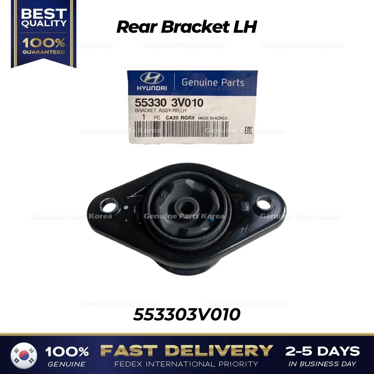 ⭐Genuine⭐ Rear Bracket LH 553303V010 for Hyundai i40 Azera