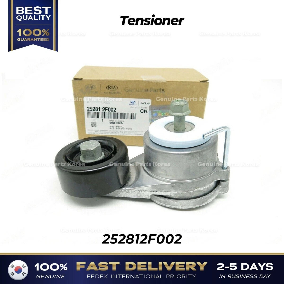 ⭐Genuine⭐ Tensioner 252812F002 for Hyundai Tuscon Santa Fe Kia Sportage Sorento