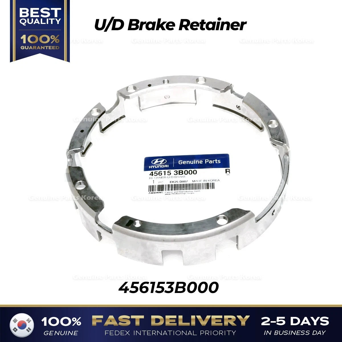 ⭐Genuine⭐ U/D Brake Retainer 456153B000 for Hyundai Santa Fe Kia Optima