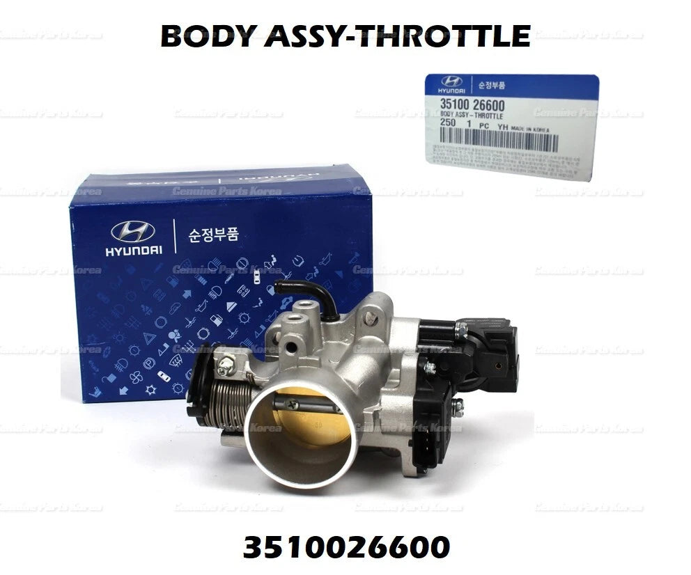 ⭐Genuine⭐ Throttle Body Fits 3510026600 for Hyundai Accent 2001-2005