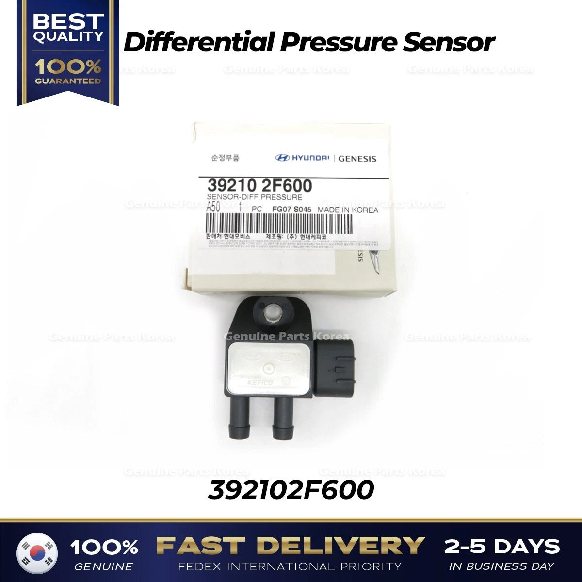 ⭐Genuine⭐ Differential Pressure Sensor 392102F600 for Hyundai