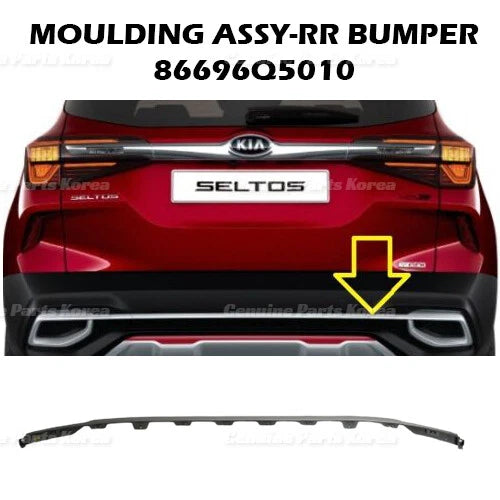 ⭐Genuine⭐ Bumper Molding Trim Center 86696Q5010 for Kia Seltos 2021 - 2022