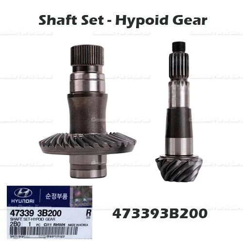 ⭐Genuine⭐ Shaft Set - Hypoid Gear 473393B200 for Santa Fe Tucson Sorento