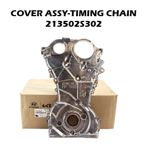 ⭐Genuine⭐ Engine Timing Cover 213502S302 for Hyundai Santa Fe Sonata Kia K5 2.5L
