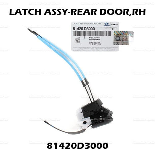 ⭐Genuine⭐ Rear Door Lock Latch Release RH 81420D3000 for Hyundai Tucson 16-21
