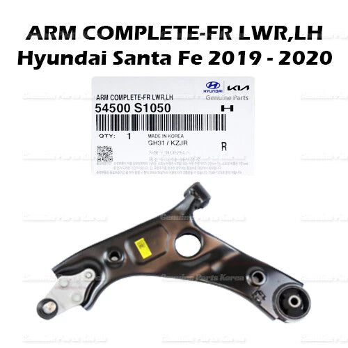 ⭐Genuine⭐ Front Lower Control Arm Left 54500S1050 for Hyundai Santa Fe 2019-2020