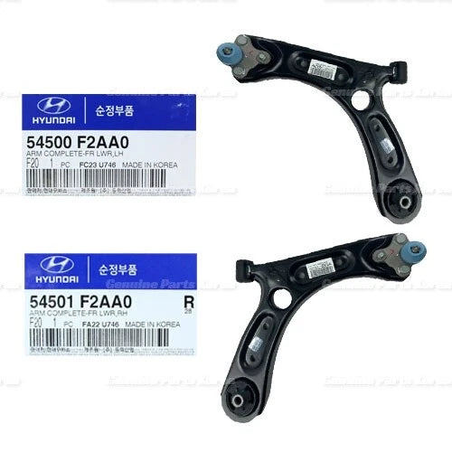 ⭐Genuine⭐ Front Lower Control Arm LH RH 2P 1Set for Hyundai Elantra Kia Forte