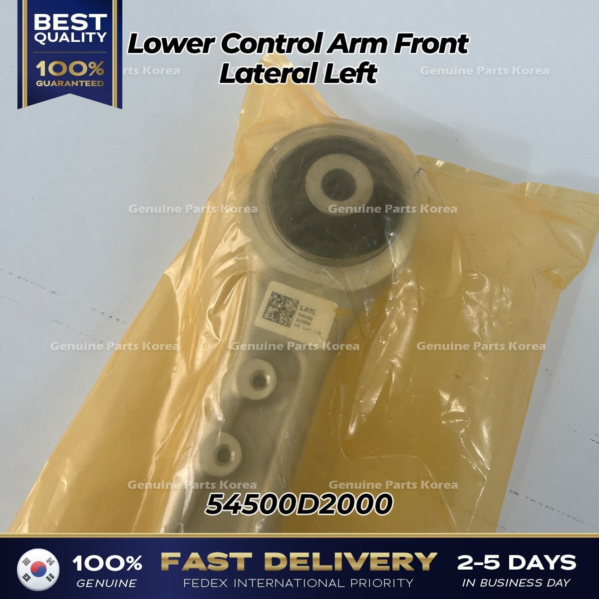 Lower Control Arm Front Lateral Left  54500D2000  Genesis G80 G90 AWD 17-20