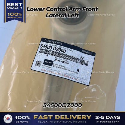 Lower Control Arm Front Lateral Left  54500D2000  Genesis G80 G90 AWD 17-20