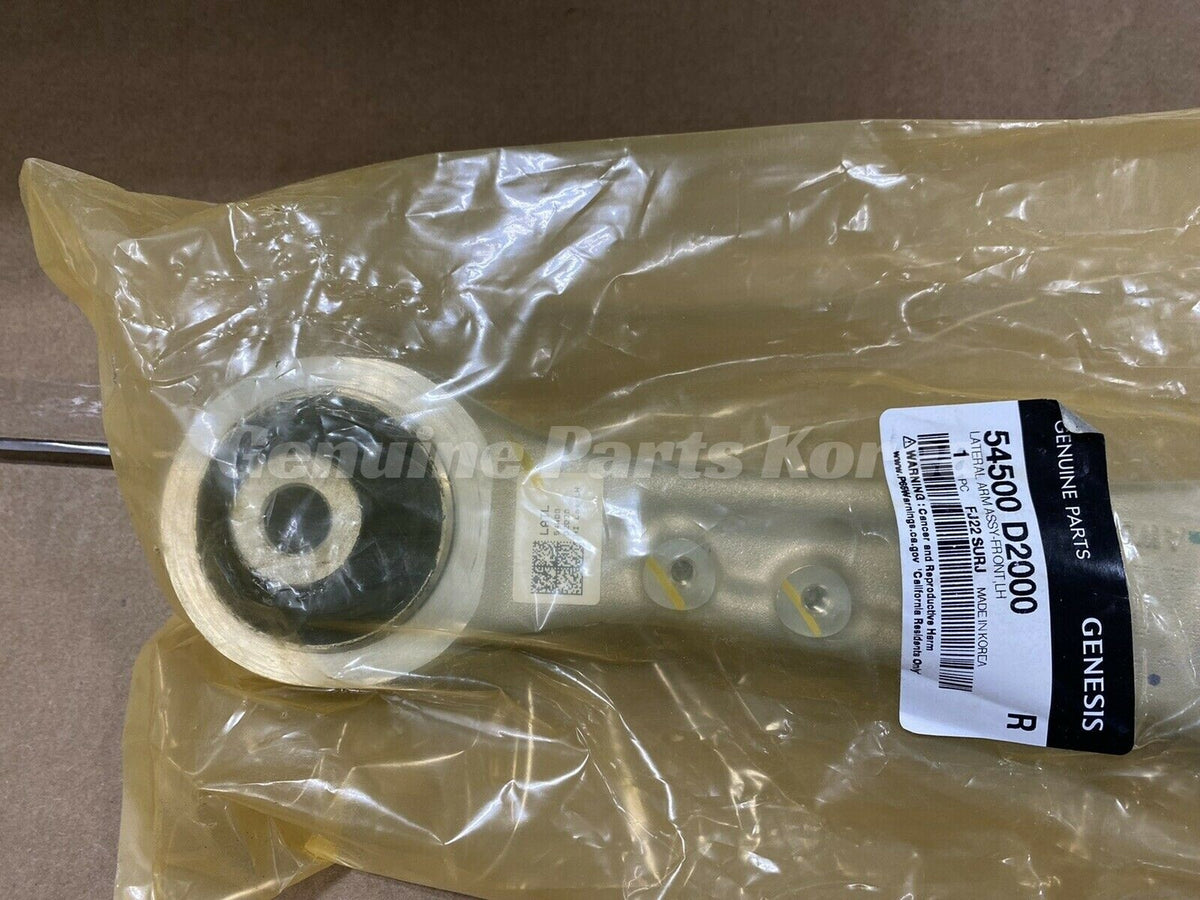Lower Control Arm Front Lateral Left  54500D2000  Genesis G80 G90 AWD 17-20